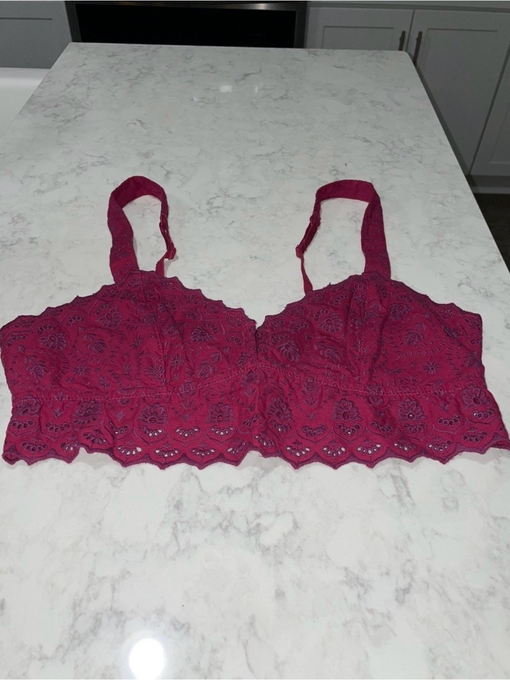 New Free People M Lace Bralette